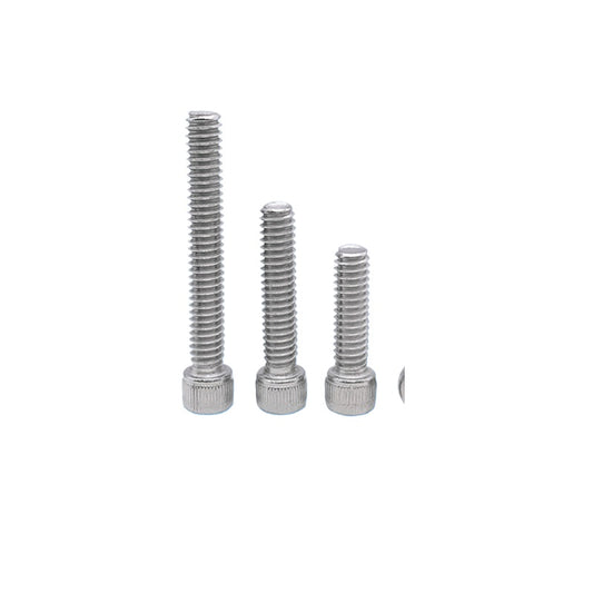 DIN912 M3-M12 Fine Thread Screw 304/316 Hex Socket Cup Head Stainless Steel Screw