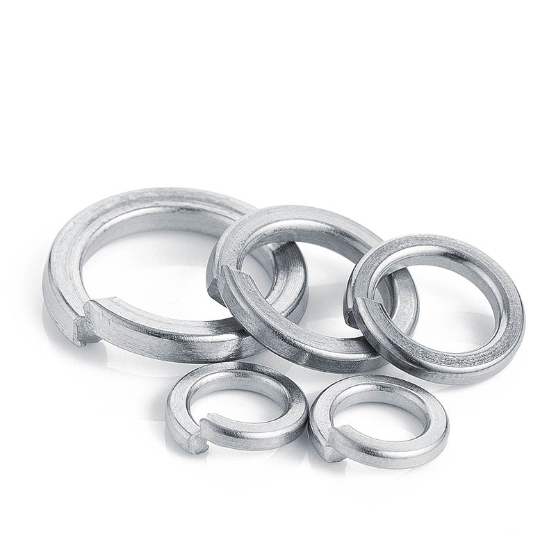 M2/M3/M5/M6/M8 304 Stainless Steel Spring Washers Open Lock Washers Meson Ring Gaskets for Machinery & Hardware