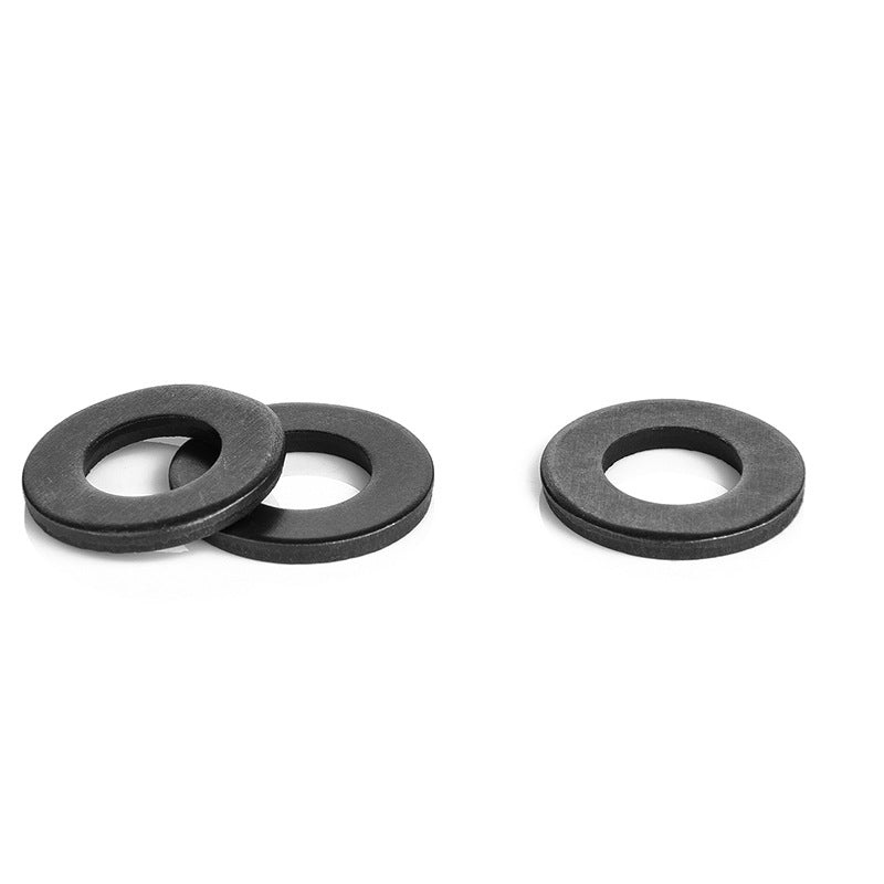 M4 M5 M6 M8 8.8 Grade High Strength Black Metal Flat Gaskets Screw Gaskets for Industrial Fastening & Machinery