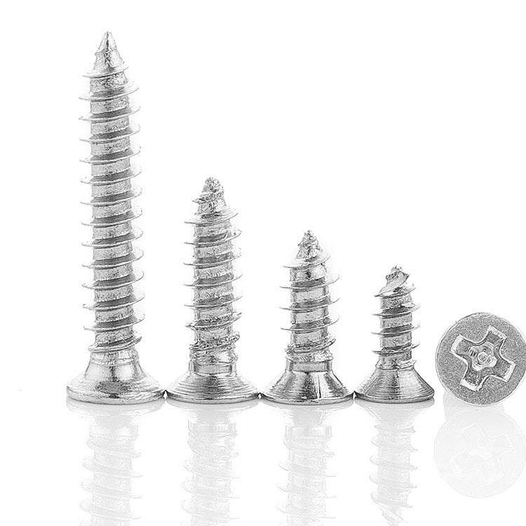 Carbon steel galvanized self-tapping screws Precision screws Cross small head countersunk head self-tapping screws for Electronics & Small Devices
