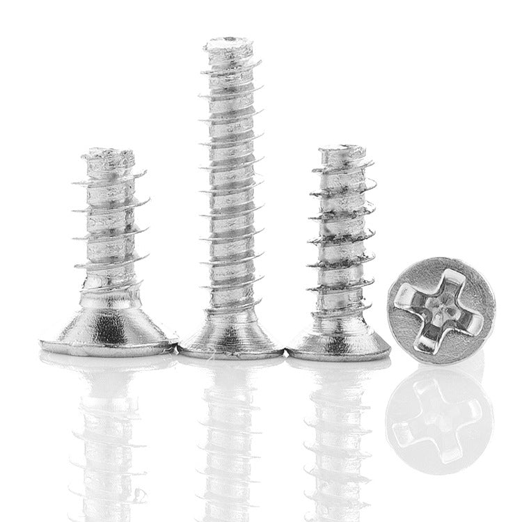 M1/M2/M3/M4/M5 KB carbon steel galvanized cross countersunk head flat tail self-tapping screws flat head screws small head self-tapping screws for Furniture & Crafts
