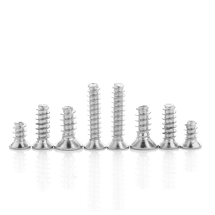 M1/M2/M3/M4/M5 KB carbon steel galvanized cross countersunk head flat tail self-tapping screws flat head screws small head self-tapping screws for Furniture & Crafts