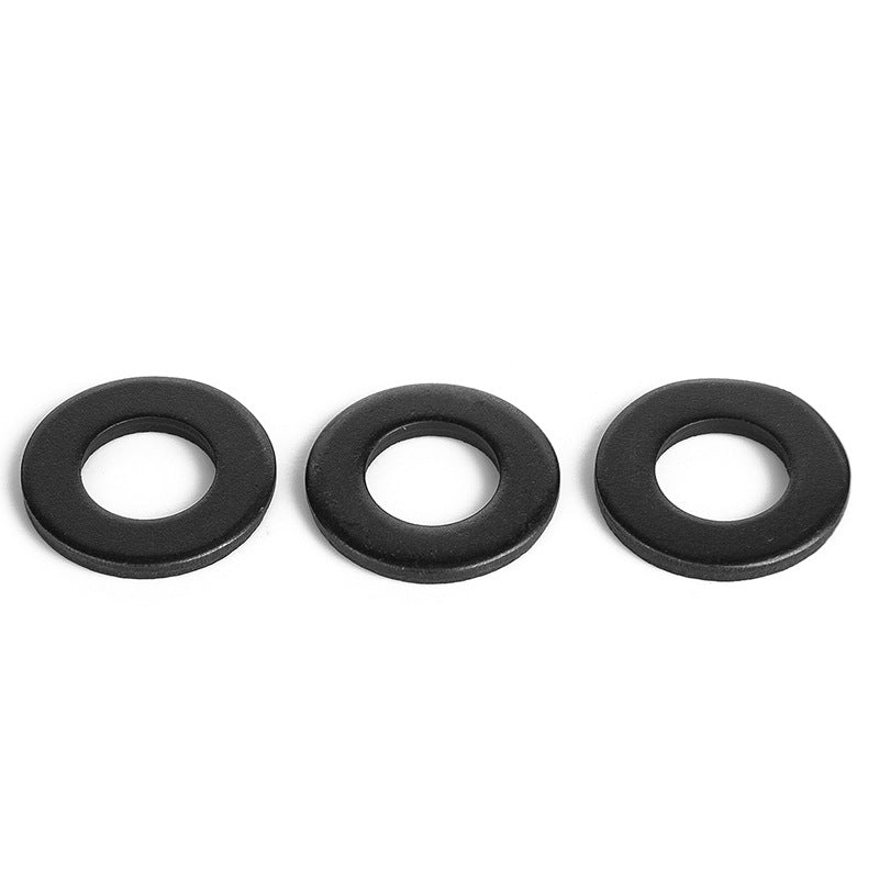 M4 M5 M6 M8 8.8 Grade High Strength Black Metal Flat Gaskets Screw Gaskets for Industrial Fastening & Machinery