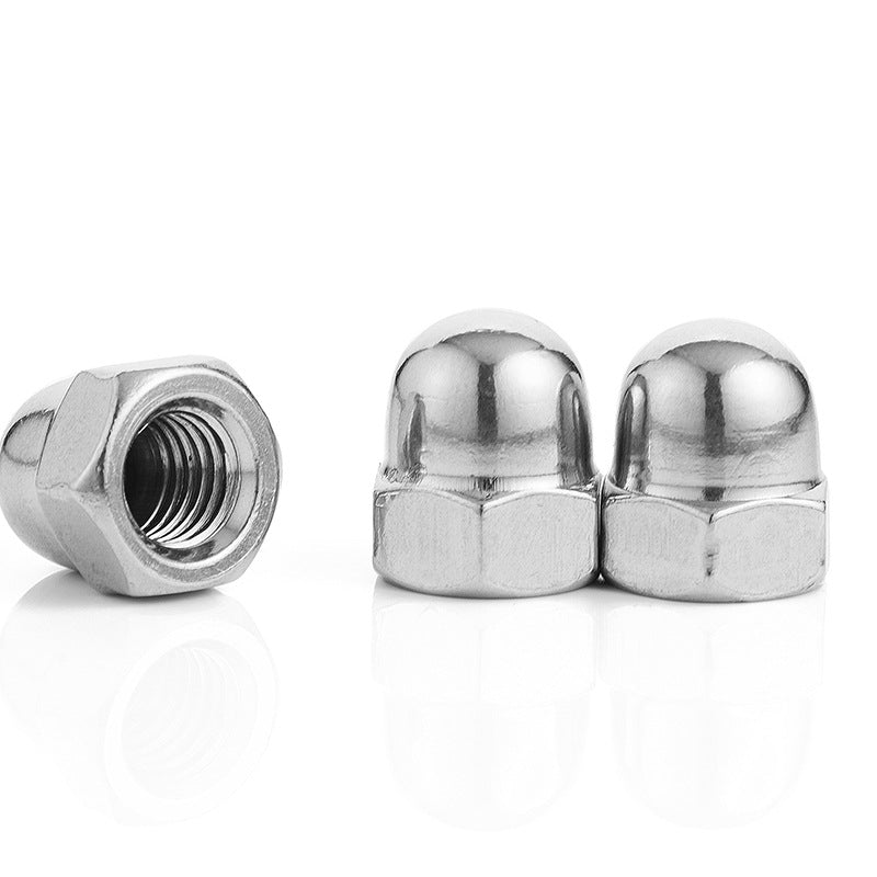 M5/M8/M10 304 Stainless Steel Acorn Nuts Decorative Dome Cap Nuts for Furniture and Hardware
