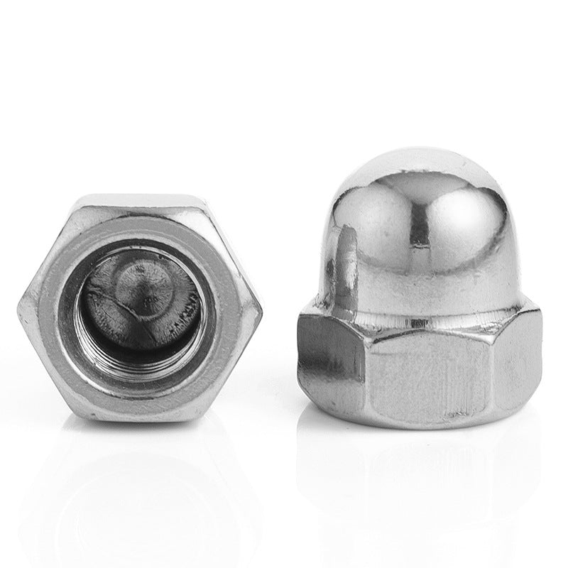 M5/M8/M10 304 Stainless Steel Acorn Nuts Decorative Dome Cap Nuts for Furniture and Hardware