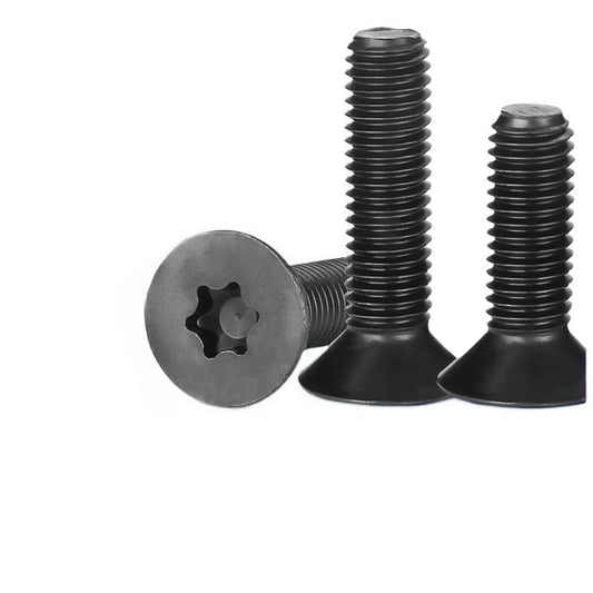 M2 M2.5 M3 10.9 Grade Carbon Steel Torx Countersunk Head Machine Screws Black Flat Head Torx Screws