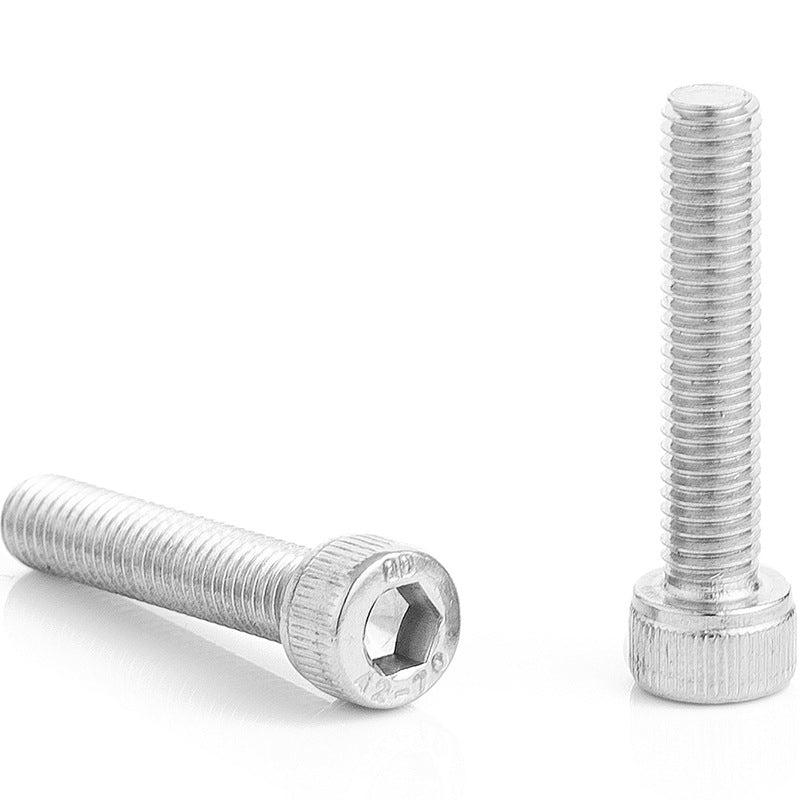 M8/M10/M12/M14/M16 304 stainless steel cylindrical head hexagonal screw cup head hexagonal bolt long screw for Construction & Hardware Projects