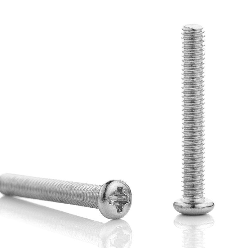 M2 M2.5 M3 NP Cross Round/Pan Head Machine Tooth Precision Electronic Small Screws for Electronic Device DIY Precision Hardware Assembly