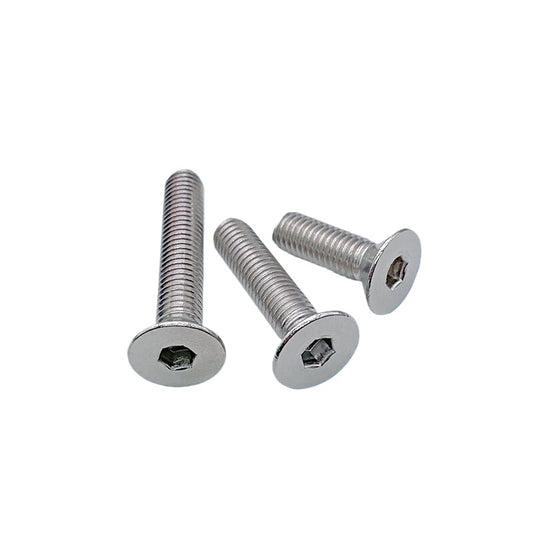 UNC/UNF 304/316 Imperial Machine Screw Stainless Steel Countersunk Flat Head Hex Socket Screw