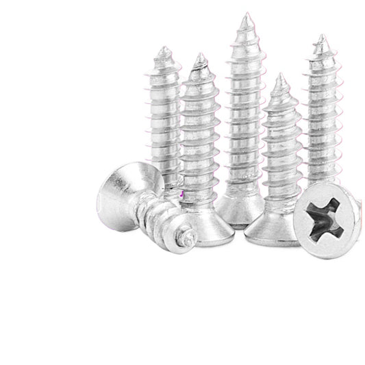 M1.2M1.4 Nickel-plated cross flat head self-tapping small screw Cross slot countersunk head self-tapping screw Electronic small screw  for Electronics & Small Devices