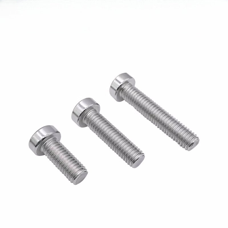 DIN7984 M2-M16 304/316 Stainless Steel Thin Head Allen Screw Low Head Flat Head Allen Bolt