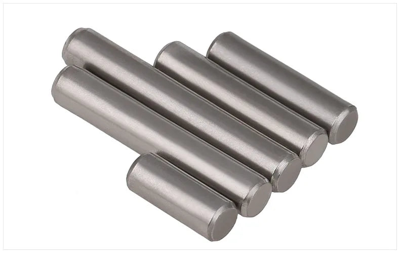 2-20/M0.8 M1 M1.5 M2 M2.5 M3 M4 M5 M6 M8 Cylindrical Pin Locating Dowel 304 Stainless Steel Fixed Shaft Solid Rod GB119 4~100mm