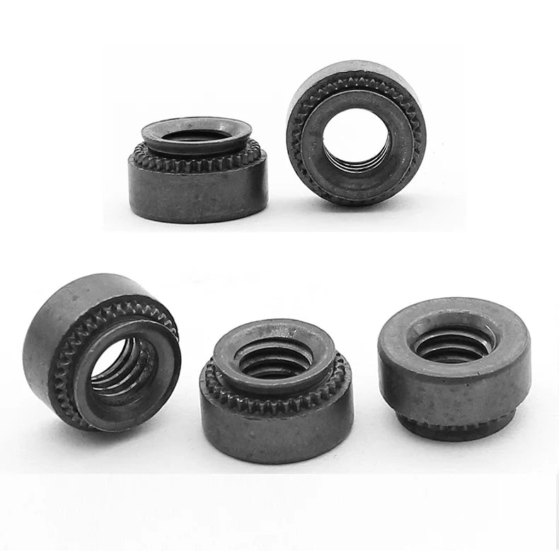 100pcs M2 M2.5 M3 M4 M5 M6 M8 Self-Clinching Nut Press Insert Rivet Nut Nutsert Rivnut Slab 0.8-3.2mm