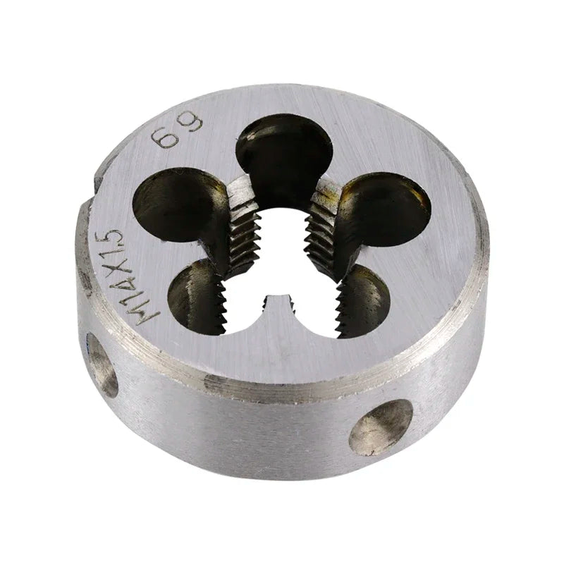 Left Fine tooth 1pc M2 M3 M4 M5 M6 M7 M8 M9 M10 M12 M14 M15 M16 Left Hand Thread Die Metal Threading Tools Metric Thread Die