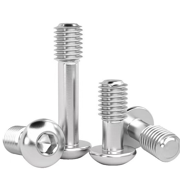 M2   304 stainless steel pan head inner hexagon loose screw semi-round head non-falling screw anti-falling half tooth bolt for Electronics & Small Devices