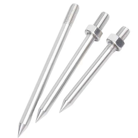 304/201 Stainless Steel Pipe Hexagon Nut Combination Hoop Nail PVC Pipe Hoop Wall Nail Extended Screw Nail for Wall Mounting