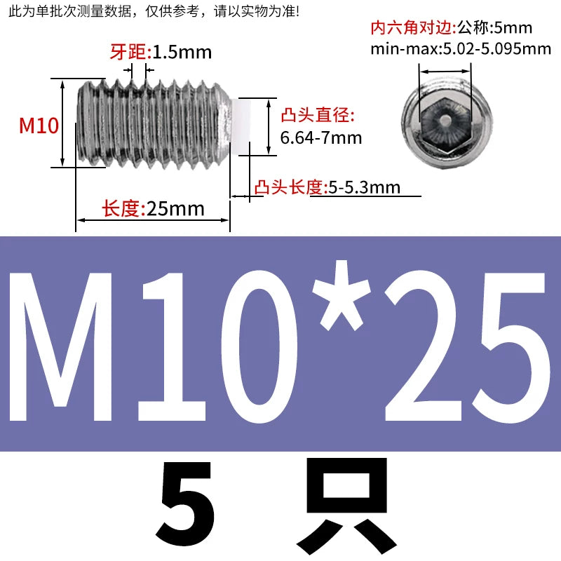 POM/Nylon Rubber Head Plunger 304 Stainless Steel Buffer Stop Screw M2-M10