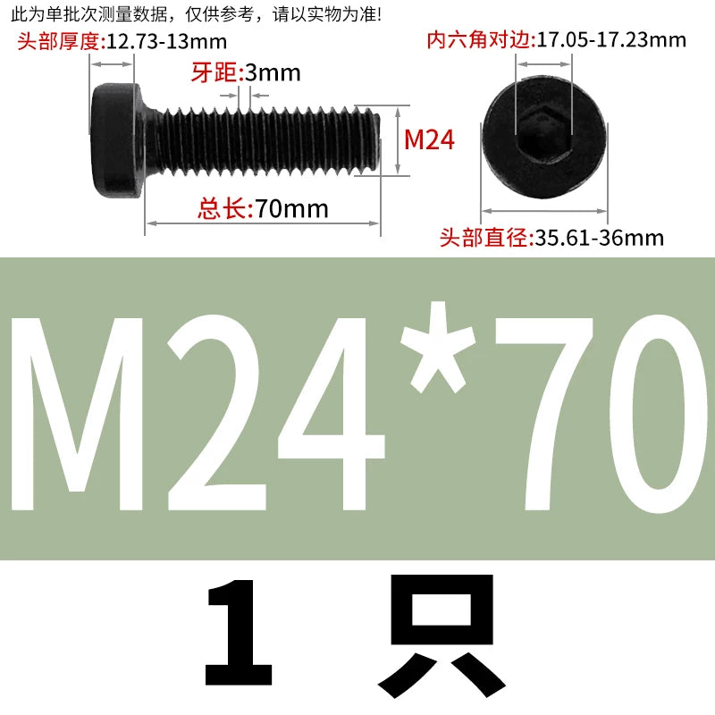 DIN7984 M3-M24 Hex Machine Screw 8.8 Grade Black/Blue-White Zinc Thin Short Head Bolt