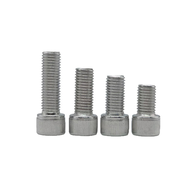 304 Stainless Steel Left-Hand Thread Screw Hex Socket Hollow Vacuum Exhaust Cylinder Head Reverse Fastener