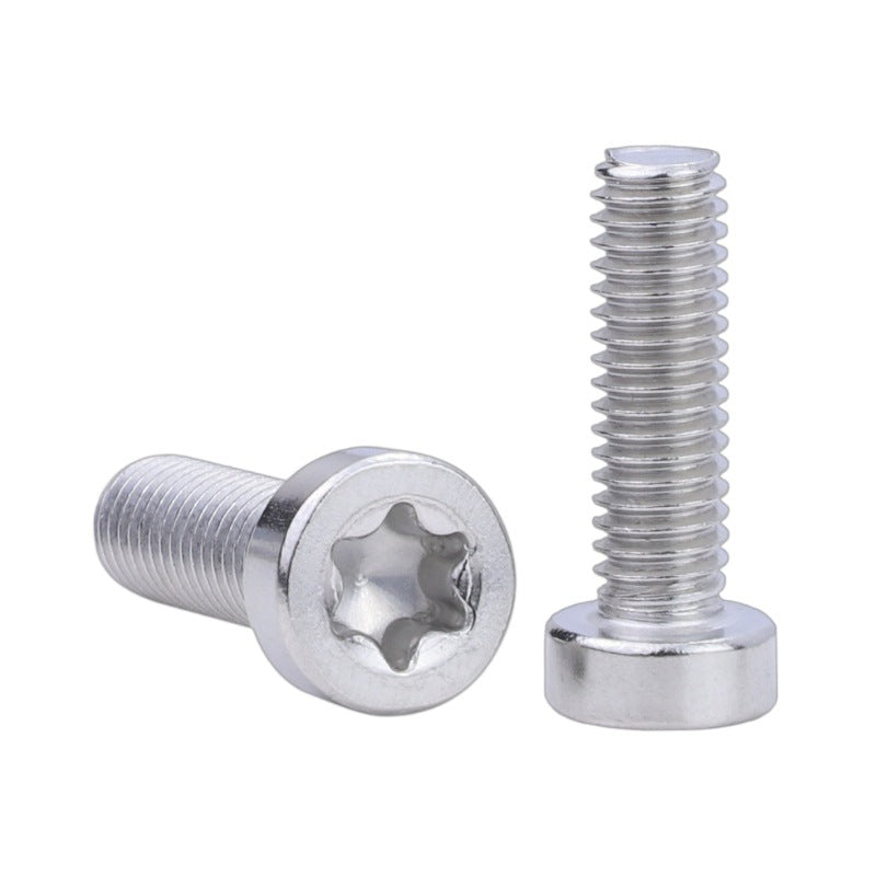 M3/M5/M6 304 stainless steel plum blossom head hexagonal screw short cup thin head cylindrical head plum blossom bolt for Machinery & Furniture