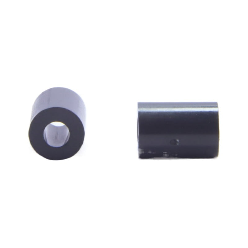 2/3/4/5/6MM Black ABS Plastic Isolation Column Round Hollow Isolation Column Casing Round Hole Through Spacer Column for Circuit Board Support & Electronic Assembly