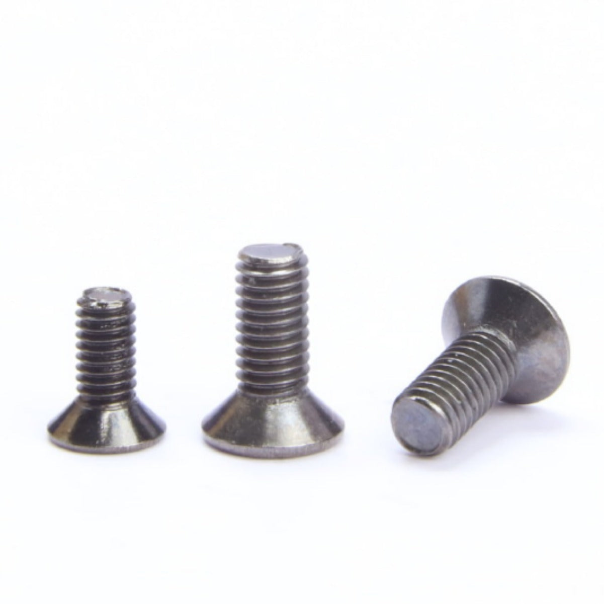 M2/M2.5/M3  10.9 grade black-plated nickel countersunk head hex screw high strength flat head screw flat cup bolt for Furniture & Mechanical Installation