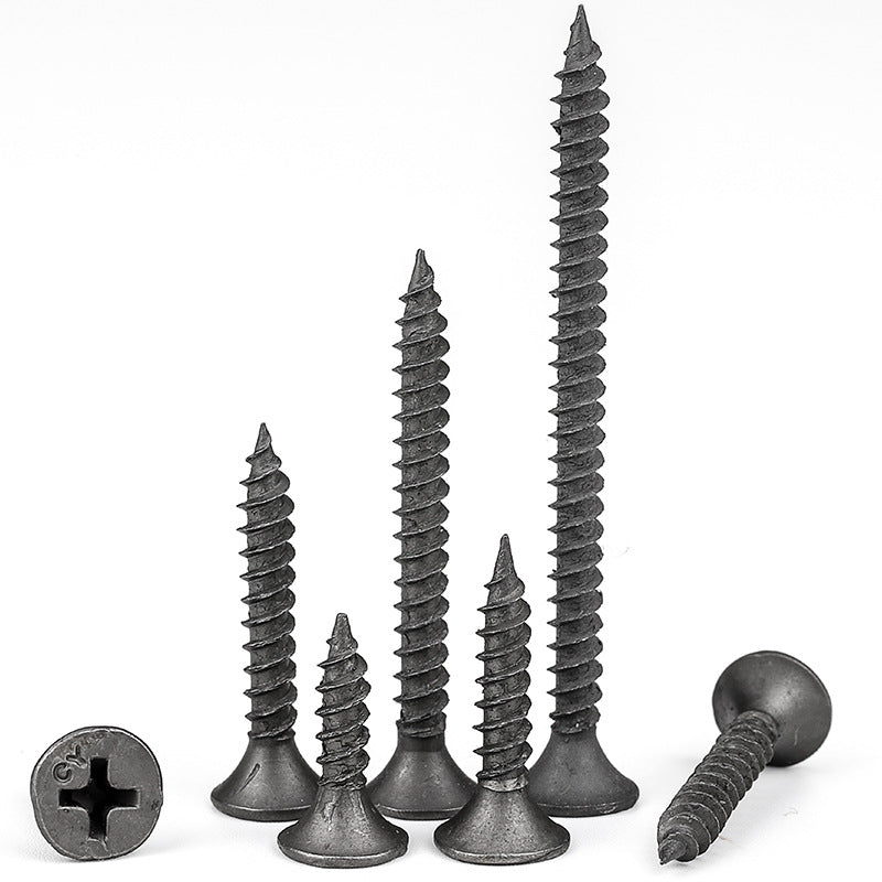 Phosphating Black Countersunk Self-Tapping Dry Wall Nails High-Strength for Gypsum Board & Wallboard