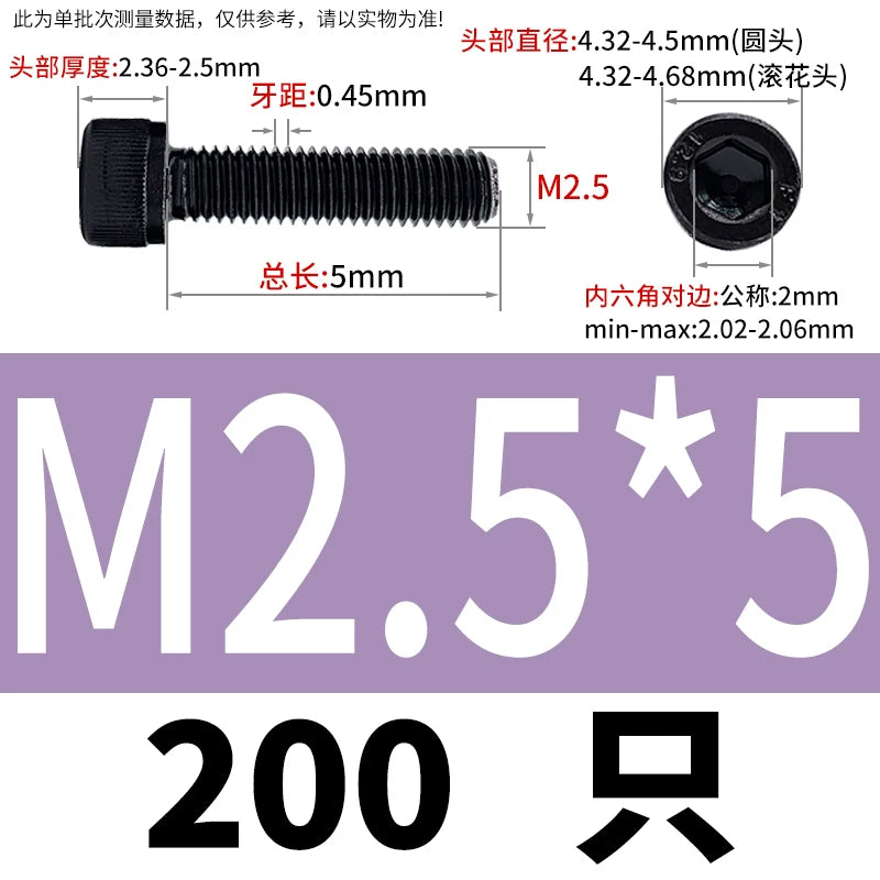 DIN912  M1.4-M16 Grade 12.9 Cup Head Hexagon Screw Full Thread Cylindrical Knurled Head Metric Screw