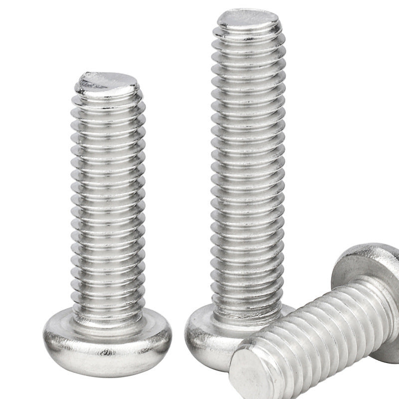 M1M2M2.6 304 stainless steel small round head Phillips non-standard screw small pan head machine screw semi round head bolt  for Electronic & Precision Equipment Assembly