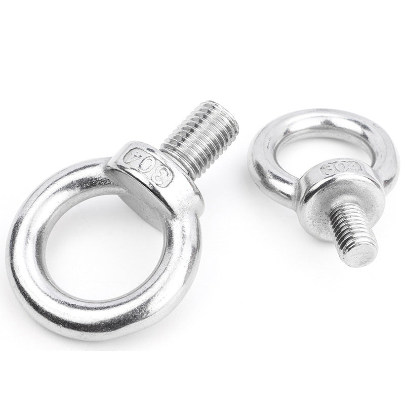 304 stainless steel eye screws, extended teeth, annular lifting joints, bolts, galvanized hooks, rigging screws for Rigging & Hardware