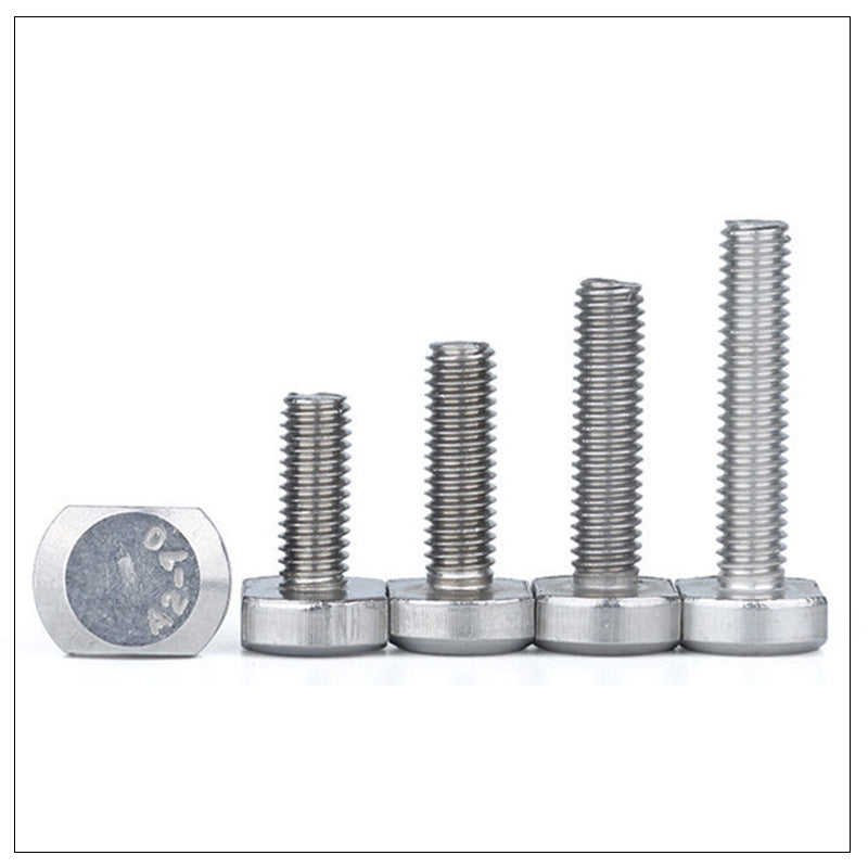 304 stainless steel t-bolt t-screw screw M5 | M6 | M8 national standard hardware aluminum groove screw GB37