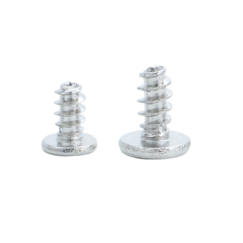 M2/M3/M4 304 Stainless Steel Cross Flat Head Screw Thin Head Screw Flat Head Flat Tail Self-Tapping Screw for DIY & Furniture Assembly
