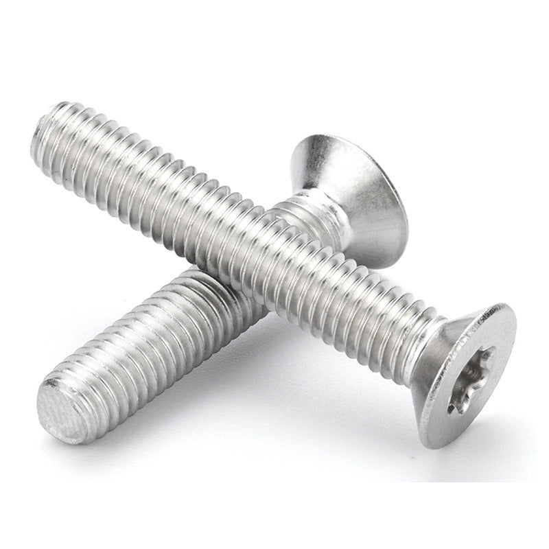 M2/M3/M5/M6 304 stainless steel torx head countersunk screw without column flat head flat cup torx screw  for Construction & Furniture