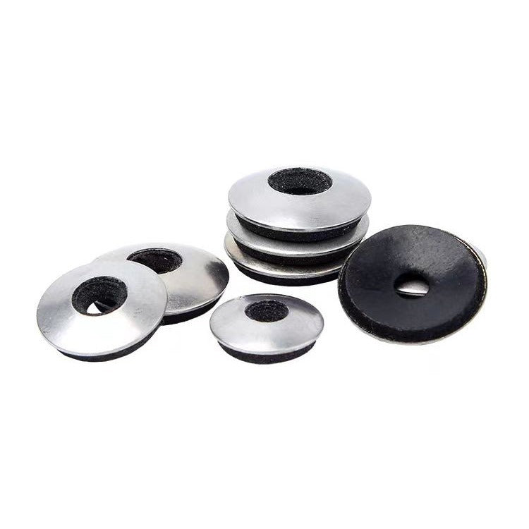 304 stainless steel composite gasket galvanized waterproof sealing gasket self-tapping gasket rubber drill wire gasket for Solar Mounting & Construction Projects