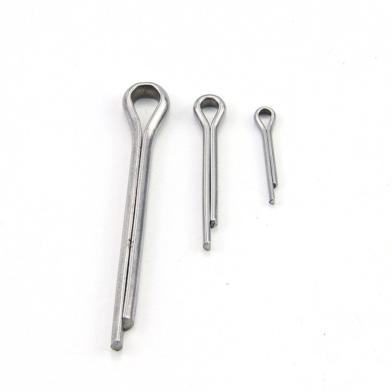 M1/M2/M3/M4/M5 304 Stainless Steel Elastic Pin R Type Opening Pin Anti-loose Fixed Pin Hairpin Pin  for Machinery & Equipment Fixing