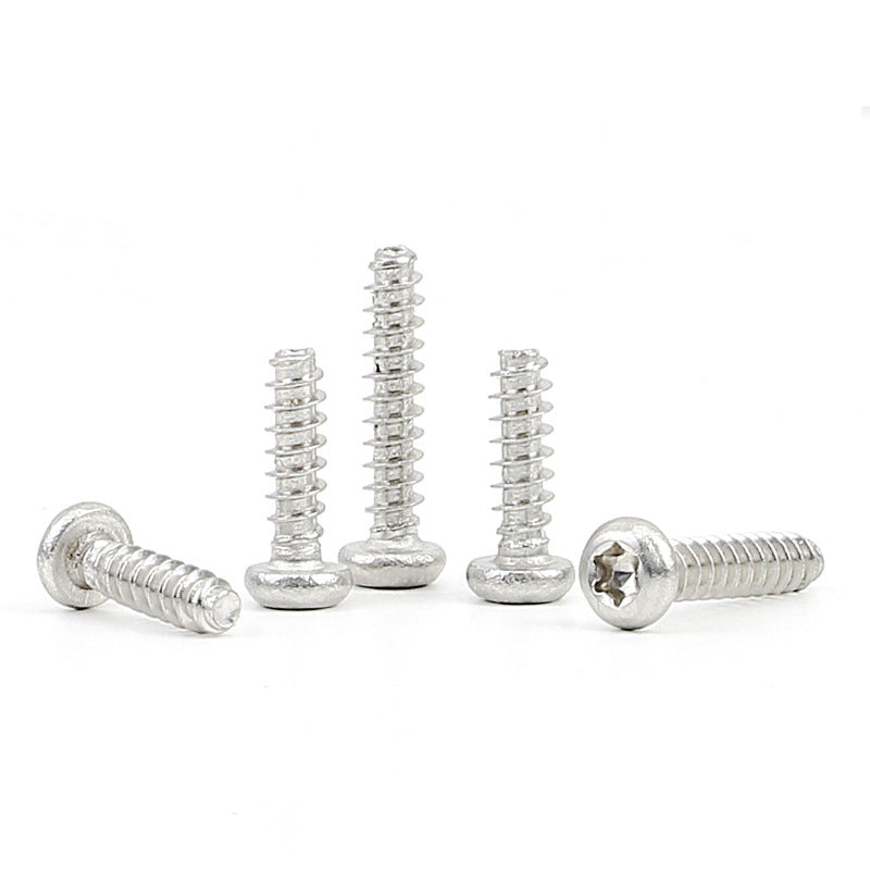 M2/M3/M4/M5 304 stainless steel inner plum head round head flat tail self-tapping screw star pan head self-tapping nail  for Instrument & Equipment Assembly