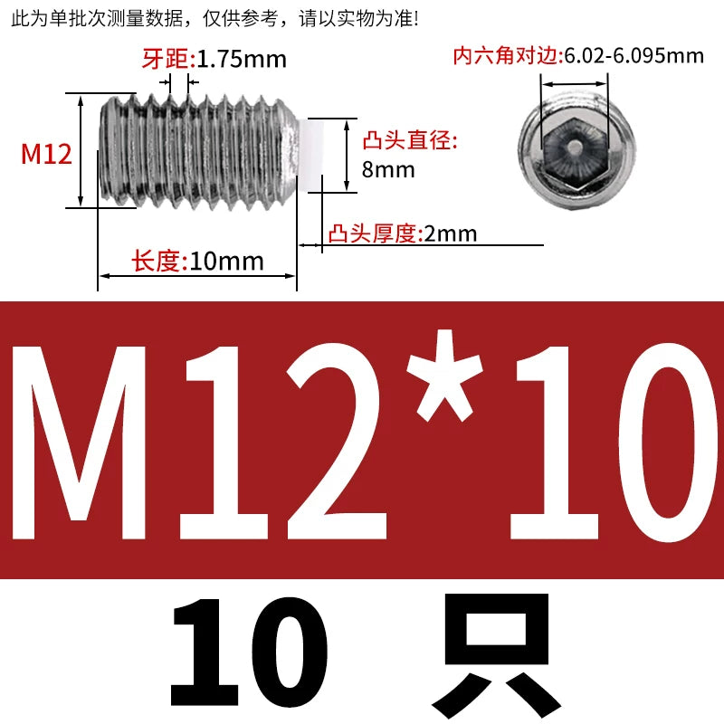 POM/Nylon Rubber Head Plunger 304 Stainless Steel Buffer Stop Screw M2-M10