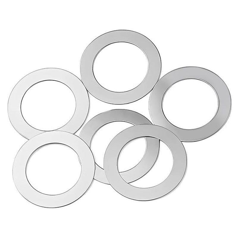 M4-M6-M12-M16 304 Stainless Steel Ultra-Thin Precision Gap Gaskets Metal Flat Thin Gaskets for Industrial Assembly & Mechanical Precision