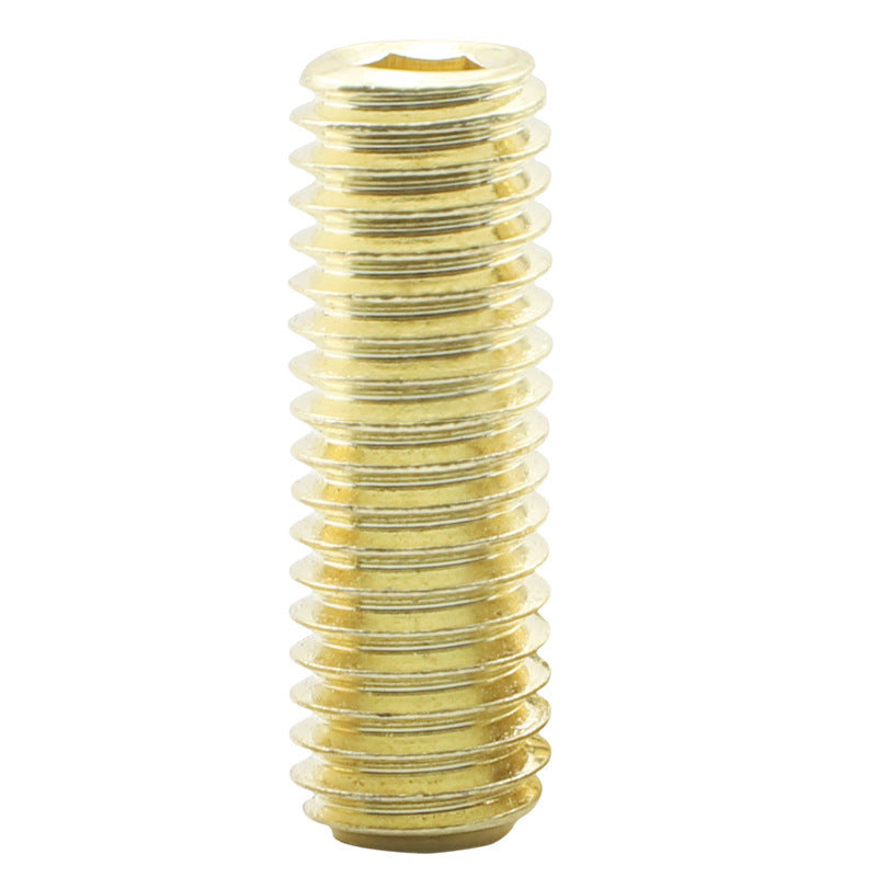 M2/M3/M4/M5/M6/M8 304 stainless steel gold plated flat end machine rice screw stop pay set screw for Industrial Fastening