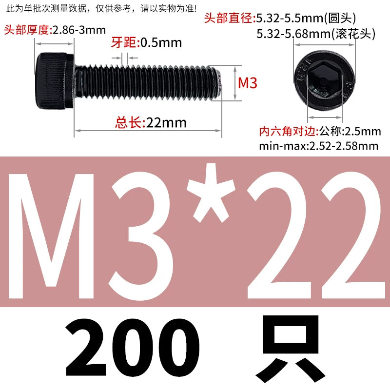 DIN912  M1.4-M16 Grade 12.9 Cup Head Hexagon Screw Full Thread Cylindrical Knurled Head Metric Screw