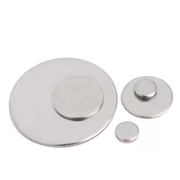 φ6-φ55 Solid Stamping Round Sealing 304 Stainless Steel Non-Porous Disc Gaskets Sheets for Pipe & Pipeline Sealing