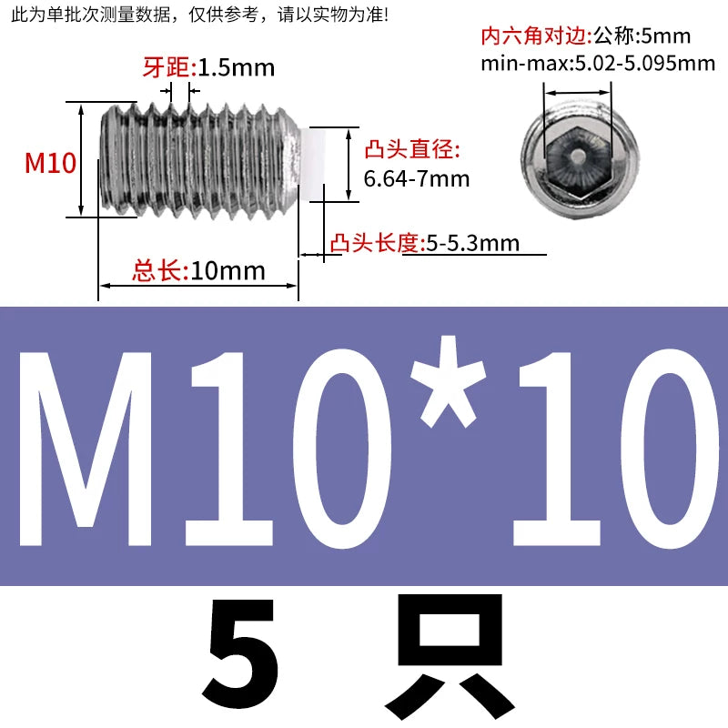 POM/Nylon Rubber Head Plunger 304 Stainless Steel Buffer Stop Screw M2-M10