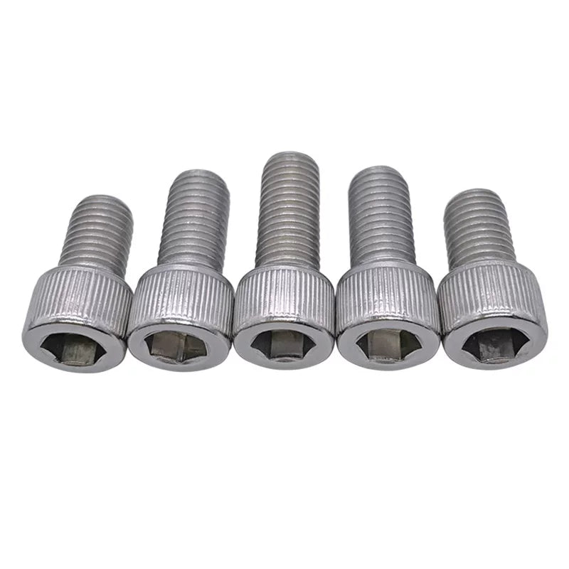 304 Stainless Steel Socket Head Cap Screws, UNC/UNF Imperial Sizes 0-80 to 3/4-10, ASME B18.3