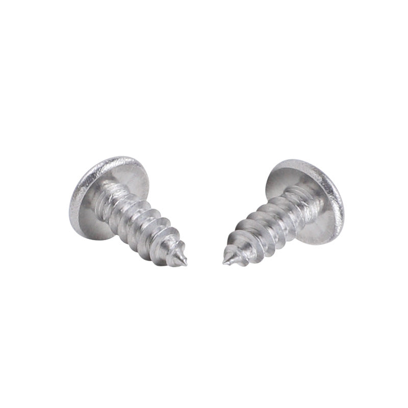 M2/M3/M4/M3.5 304 stainless steel thin head hexagonal self-tapping screw large flat head hexagonal self-tapping screw for Home Renovation & Light Industrial Use