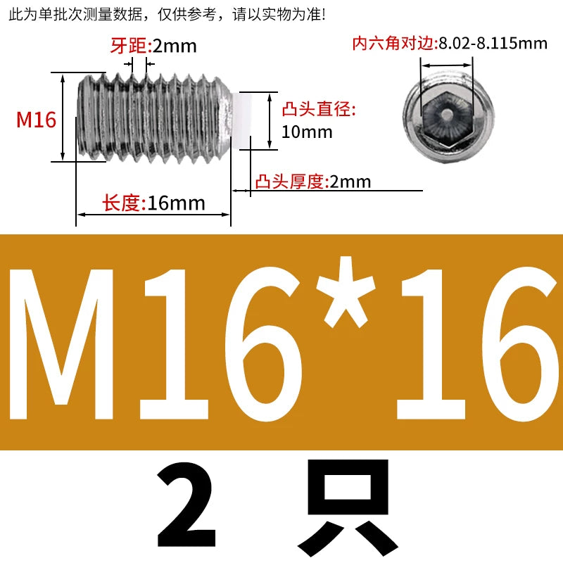 POM/Nylon Rubber Head Plunger 304 Stainless Steel Buffer Stop Screw M2-M10