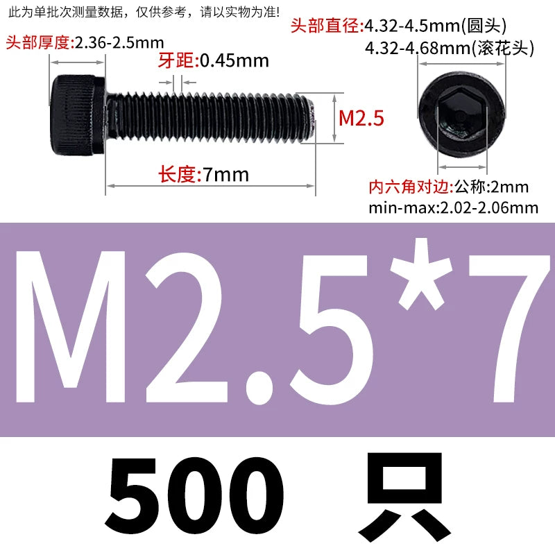 DIN912  M1.4-M16 Grade 12.9 Cup Head Hexagon Screw Full Thread Cylindrical Knurled Head Metric Screw