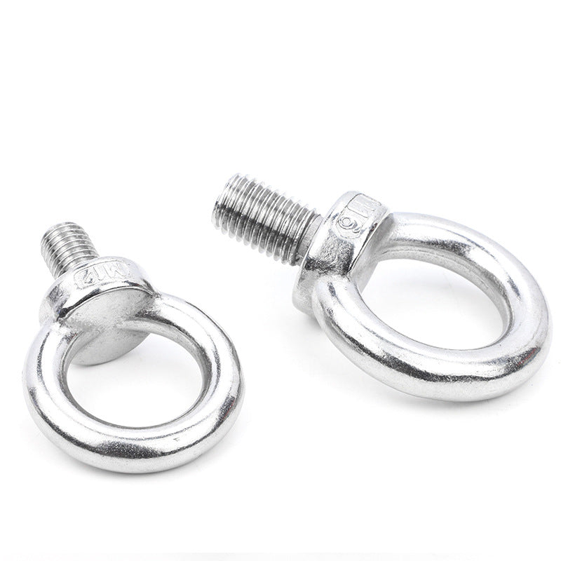 304 stainless steel eye screws, extended teeth, annular lifting joints, bolts, galvanized hooks, rigging screws for Rigging & Hardware