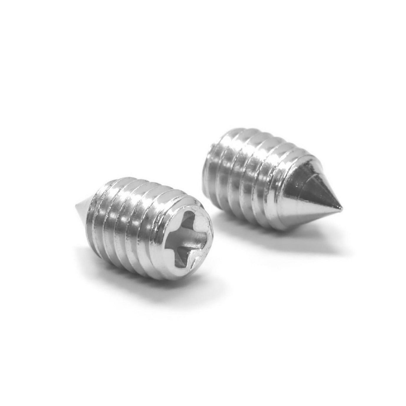 M2/M4/M5/M6 304 stainless steel Phillips tip machine meter screw without head tip tail set screw taper end top thread for Mechanical Assembly