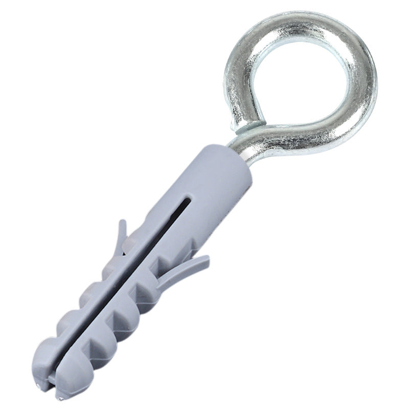 Sheep Eye Self-Tapping Expansion Screw Hook Set with Ring Light Hook & Expansion Plug for Home Decoration