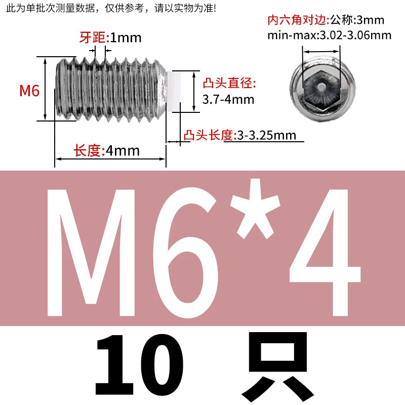 POM/Nylon Rubber Head Plunger 304 Stainless Steel Buffer Stop Screw M2-M10